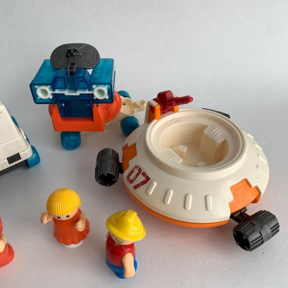 Vintage Playmate Playskool Space Station Set - Picture 6 of 13